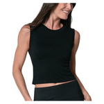 Women`s Seamless Textured Muscle Tennis Tank Apparel Lucky In Love
