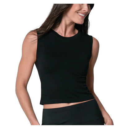 Women`s Seamless Textured Muscle Tennis Tank Apparel Lucky In Love