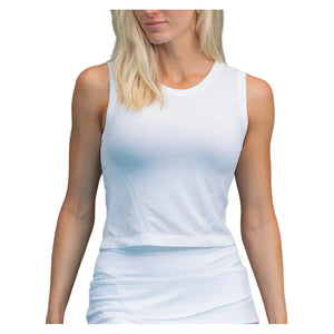 Women`s Seamless Textured Muscle Tennis Tank Apparel Lucky In Love