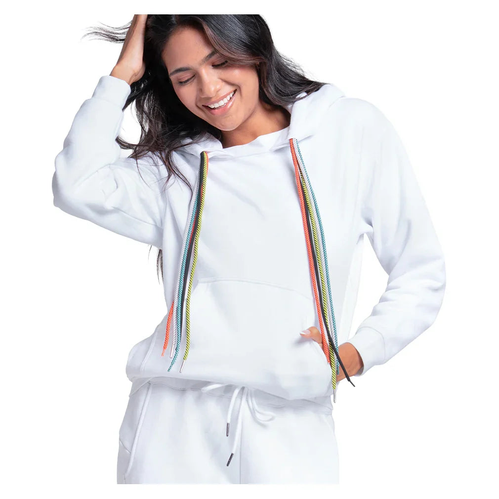 Women`s Chroma Cord Tennis Hoodie Apparel Lucky In Love