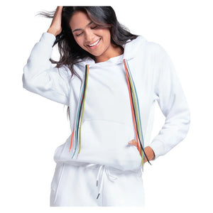 Women`s Chroma Cord Tennis Hoodie Apparel Lucky In Love