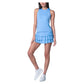 Women`s High Neck Action Tennis Tank with Bra Periwinkle Apparel Lucky In Love