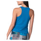 Women`s Clubhouse Tennis Tank with Bra Electric Blue Apparel Lucky In Love
