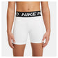 Girls' Pro Training Shorts White and Pure Platinum Apparel Nike