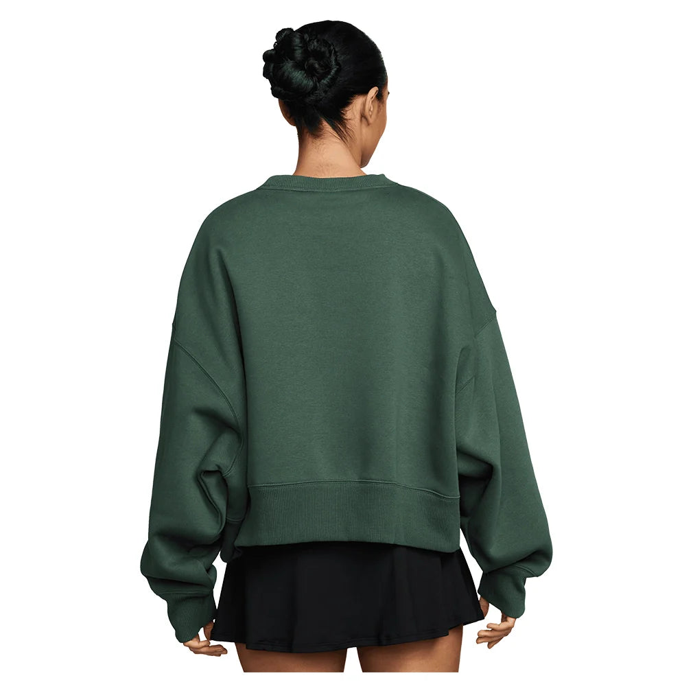 Women's Court Heritage Phoenix Fleece Oversized Long Sleeve Tennis Crew Apparel Nike