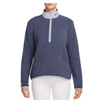 Women's Therma-FIT Victory Long-Sleeve 1/2-Zip Tennis Top Sanded Purple and Ghost Apparel Nike