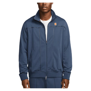 Men`s Court Heritage Tennis Jacket Thunder Blue Apparel Nike