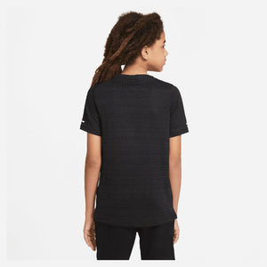 Boys' Dri-Fit Miler Short Sleeve Training Top Apparel Nike