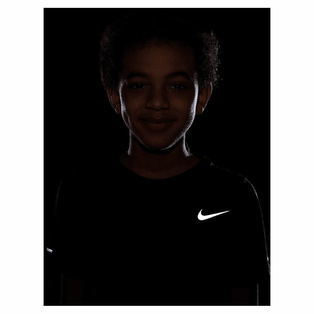 Boys' Dri-Fit Miler Short Sleeve Training Top Apparel Nike