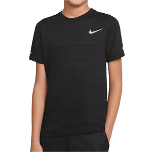 Boys' Dri-Fit Miler Short Sleeve Training Top Apparel Nike