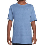 Boys' Dri-Fit Miler Short Sleeve Training Top Apparel Nike