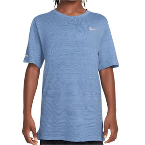 Boys' Dri-Fit Miler Short Sleeve Training Top Apparel Nike