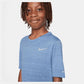 Boys' Dri-Fit Miler Short Sleeve Training Top Apparel Nike