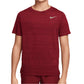 Boys' Dri-Fit Miler Short Sleeve Training Top Apparel Nike