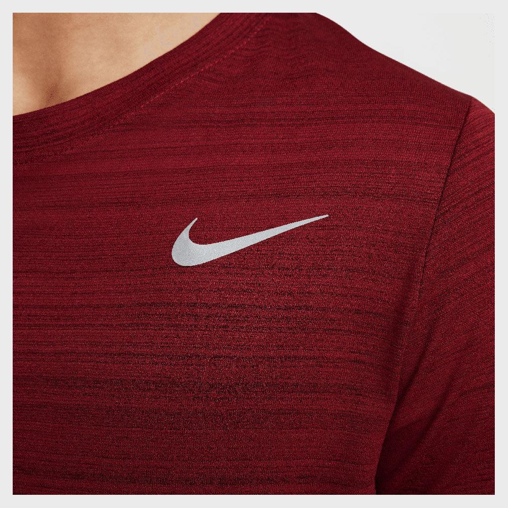 Boys' Dri-Fit Miler Short Sleeve Training Top Apparel Nike