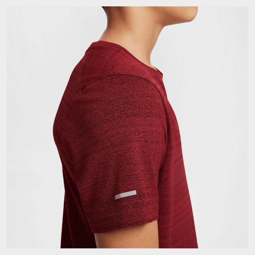 Boys' Dri-Fit Miler Short Sleeve Training Top Apparel Nike