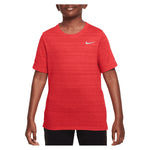 Boys` Dri-FIT Miler Short Sleeve Training Top Apparel Nike