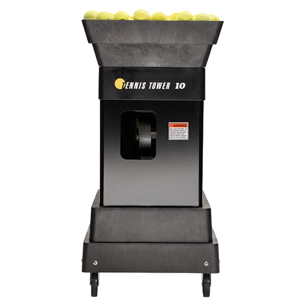 Tennis Tower IO Deluxe Tennis Ball Machine AC/DC Court Equipment Sports Tutor