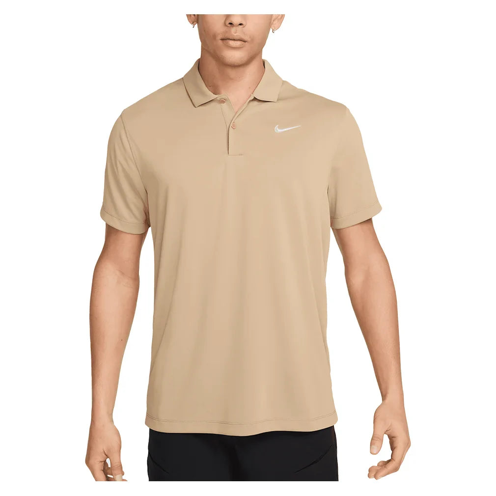 Men`s Court Dri-FIT Victory Solid Tennis Polo Apparel Nike