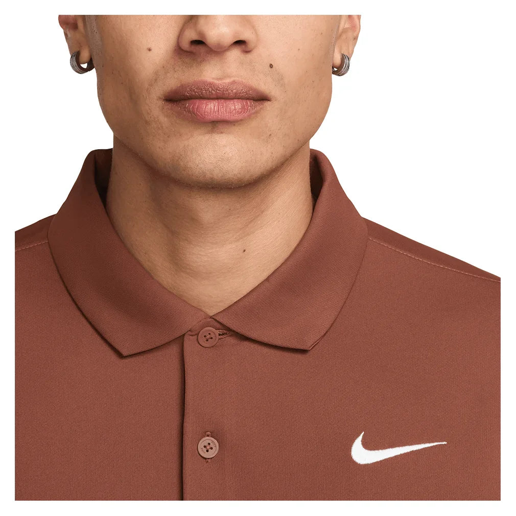 Men`s Court Dri-FIT Victory Solid Tennis Polo Apparel Nike