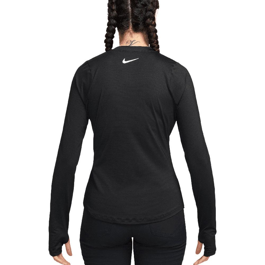 Women`s Dri-Fit Victory Long Sleeve Print Tennis Top Apparel Nike
