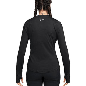 Women`s Dri-Fit Victory Long Sleeve Print Tennis Top Apparel Nike