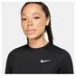 Women`s Dri-Fit Victory Long Sleeve Print Tennis Top Apparel Nike