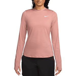 Women`s Dri-FIT UV Victory Long Sleeve Print Tennis Top Apparel Nike