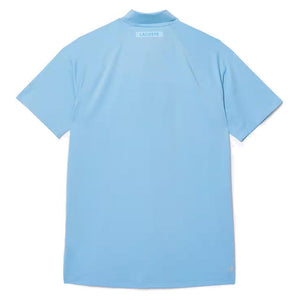 Men's Novak Djokovic Light Stretch Tennis Polo Overview and Argentine Blue Apparel Lacoste