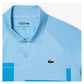 Men's Novak Djokovic Light Stretch Tennis Polo Overview and Argentine Blue Apparel Lacoste