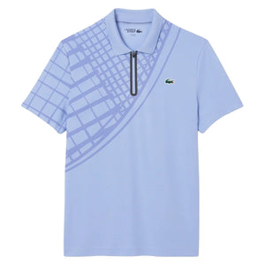 Men`s On Court Players Tennis Polo Delphinium Apparel Lacoste