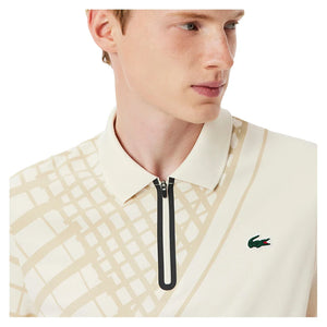 Men`s Grigor Dimitrov On Court Players Tennis Polo Lapland Apparel Lacoste