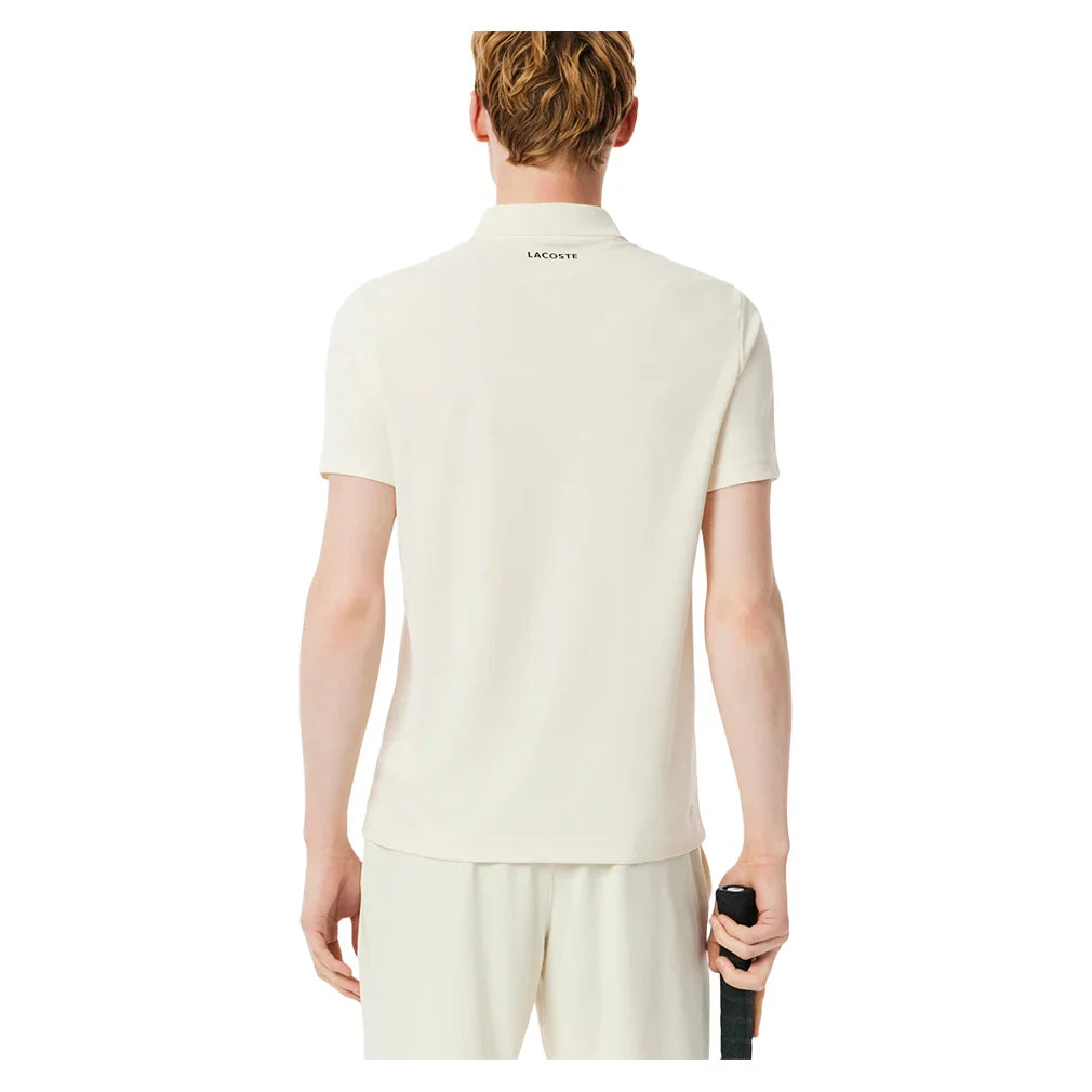 Men`s Grigor Dimitrov On Court Players Tennis Polo Lapland Apparel Lacoste