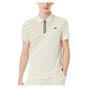 Men`s Grigor Dimitrov On Court Players Tennis Polo Lapland Apparel Lacoste
