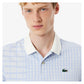 Men`s Danill Medvedev Tennis Polo Lapland and Delphinium Apparel Lacoste