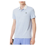 Men`s Danill Medvedev Tennis Polo Lapland and Delphinium Apparel Lacoste