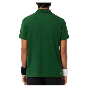 Men`s Novak Djokovic Fan Tennis Polo Green Apparel Lacoste