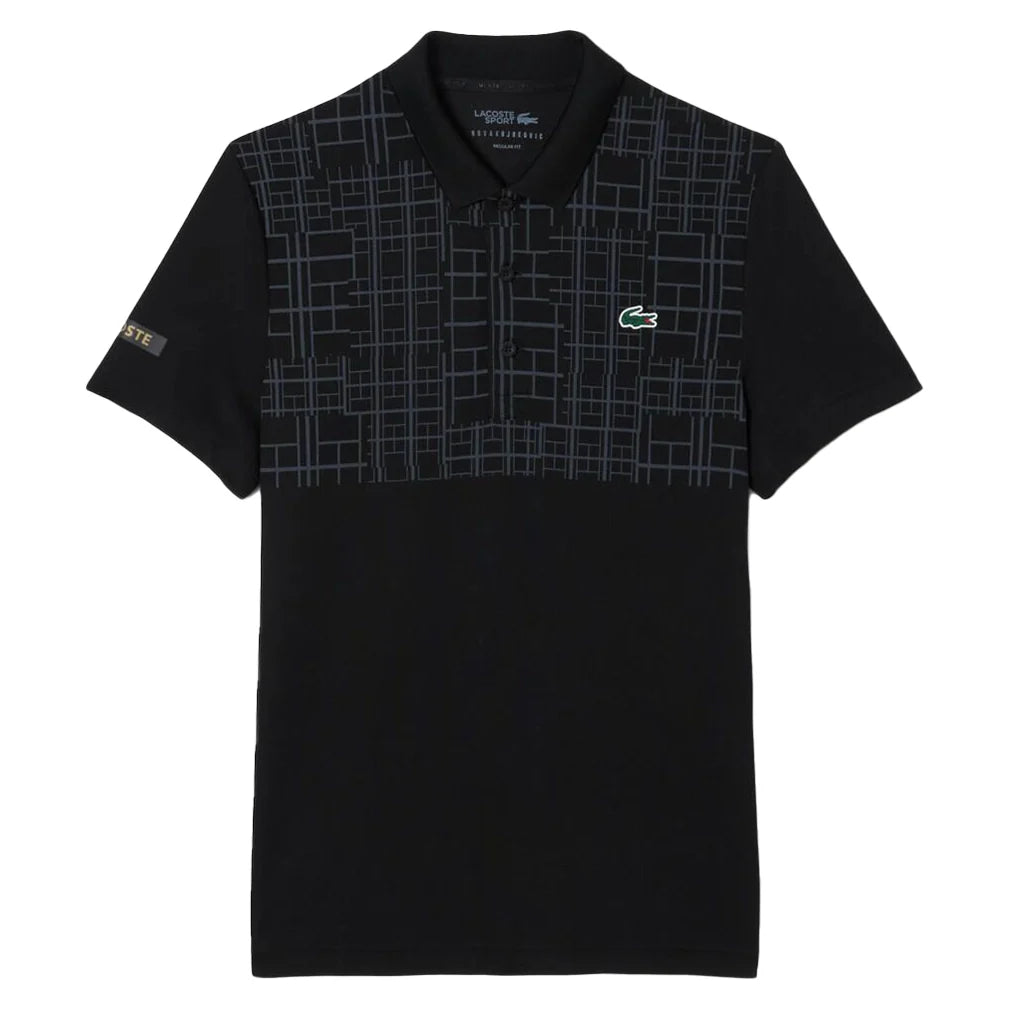 Men`s Novak Djokovic Fan Tennis Polo Apparel Lacoste