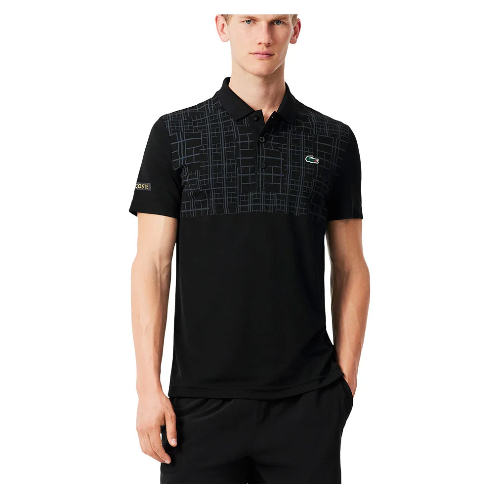 Men`s Novak Djokovic Fan Tennis Polo Apparel Lacoste