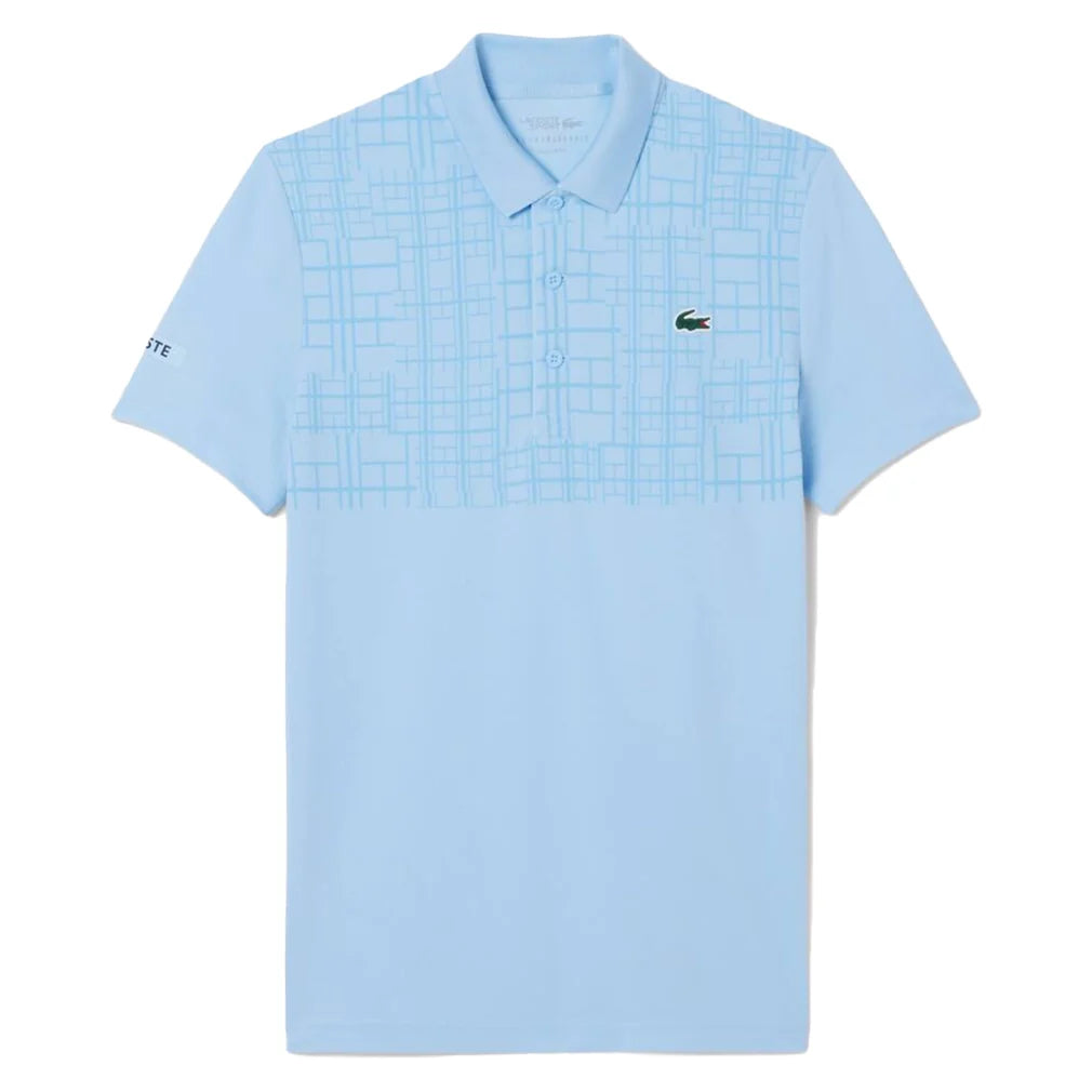 Men`s Novak Djokovic Fan Tennis Polo Apparel Lacoste