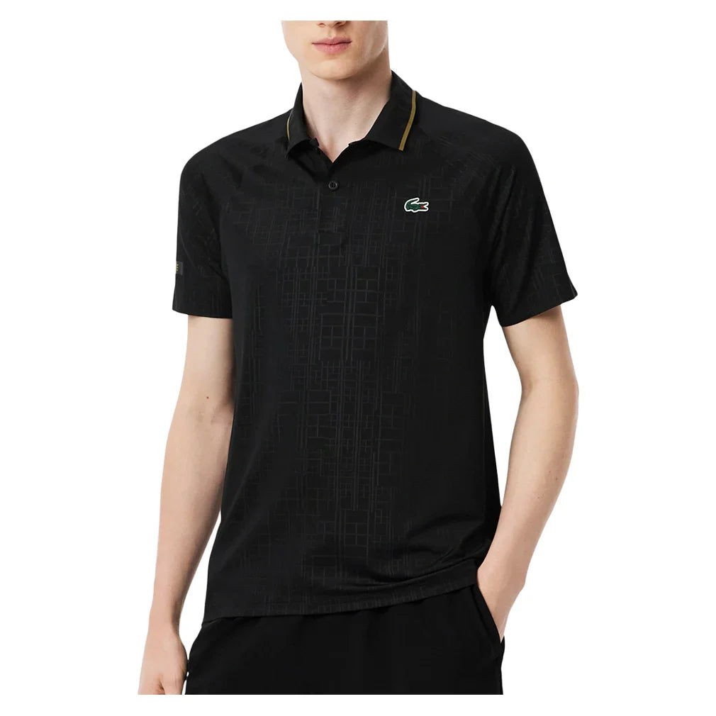 Men`s Novak Djokovic On-Court Tennis Polo Apparel Lacoste