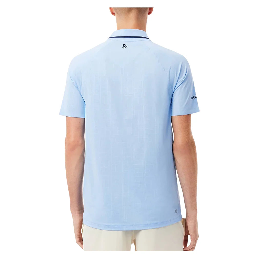 Men`s Novak Djokovic On-Court Tennis Polo Apparel Lacoste