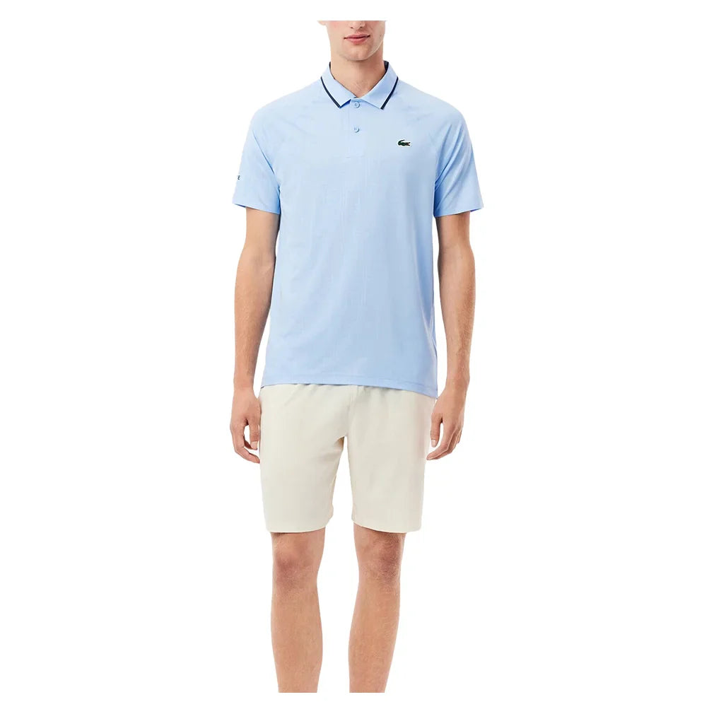 Men`s Novak Djokovic On-Court Tennis Polo Apparel Lacoste