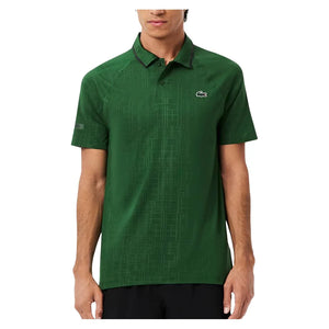 Men`s Novak Djokovic On-Court Tennis Polo Apparel Lacoste