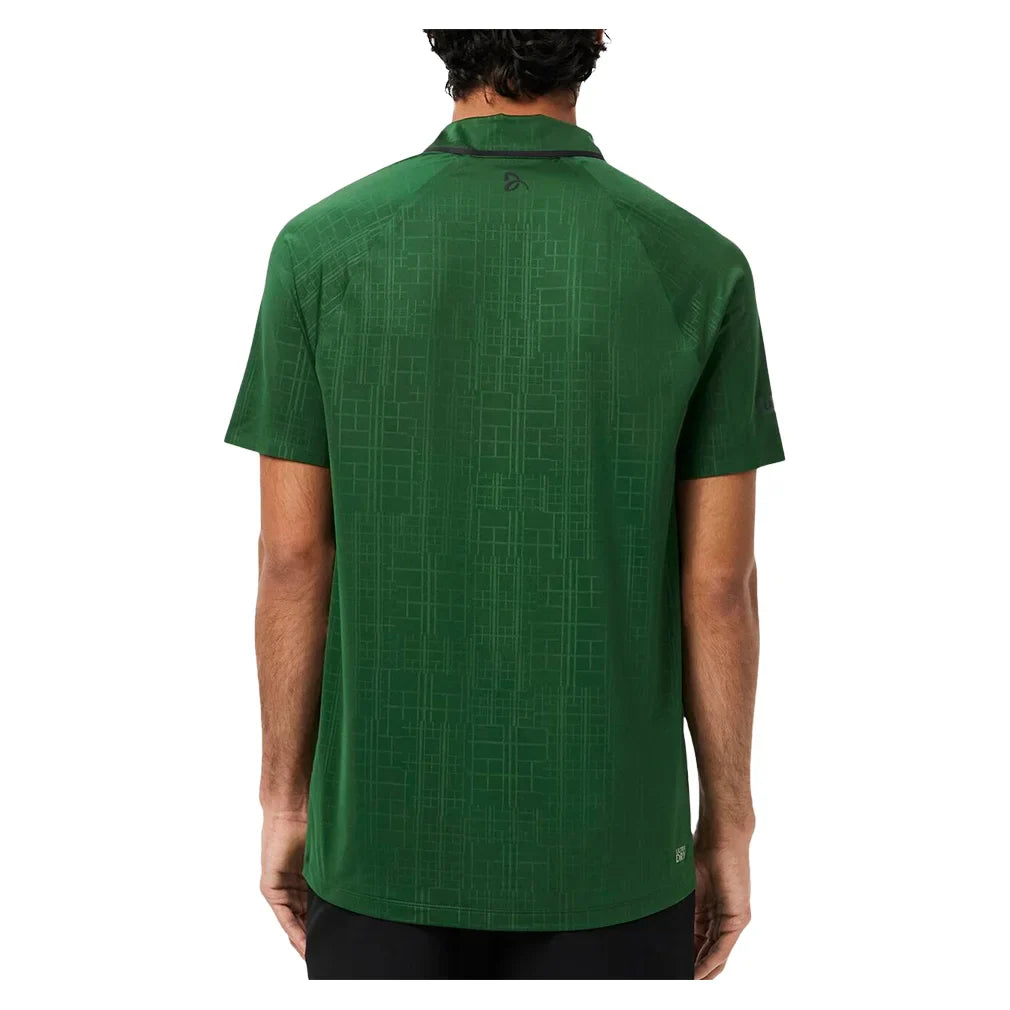 Men`s Novak Djokovic On-Court Tennis Polo Apparel Lacoste