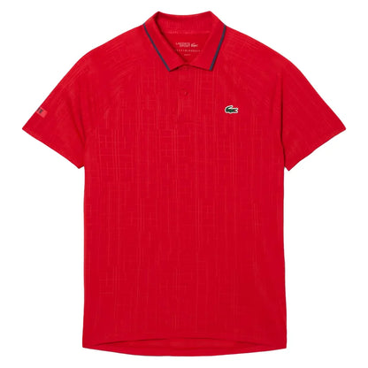 Men`s Novak Djokovic On-Court Tennis Polo Apparel Lacoste