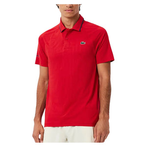 Men`s Novak Djokovic On-Court Tennis Polo Apparel Lacoste