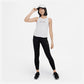 Girls' Dri-FIT One Training Tank White and Black Apparel Nike
