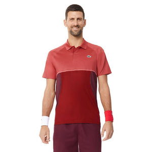 Men's Novak Djokovic Ultra-Dry On-Court Tennis Polo Apparel Lacoste