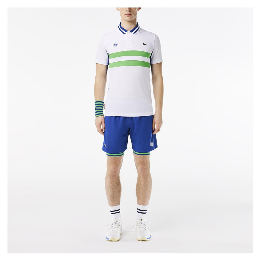 Men's Roland Garros Ultra-Dry Pique Tennis Polo Apparel Lacoste